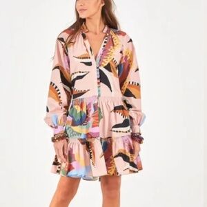 FARM Rio Lucy Floral Mini Dress size Small